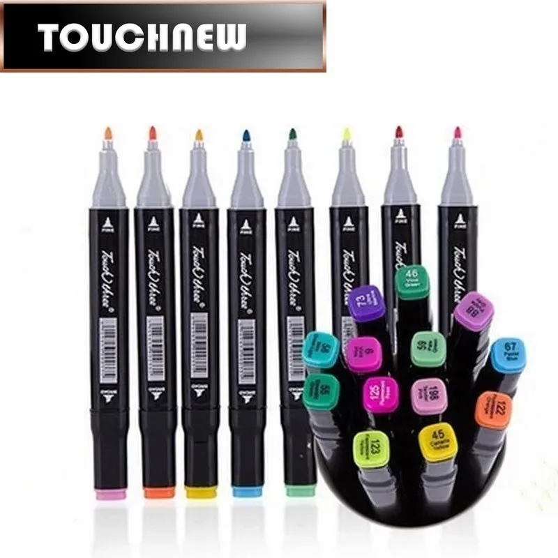 

On salemarker pen Double-headed student comic touch quality goods oily pen color art supplies manga