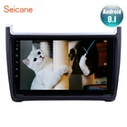 Seicane 9 Inch 2Din Android 8.1 GPS Head Unit Bluetooth Car Radio For VW Volkswagen Polo 2012 2013 2014 2015 support DVR 1080P