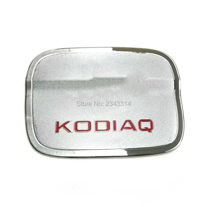 

For Skoda Kodiaq 2017 2018 2019 ABS Protector Fuel Tank Cap Cover In covers Power Engine Oil Sticker Car Styling Accessories