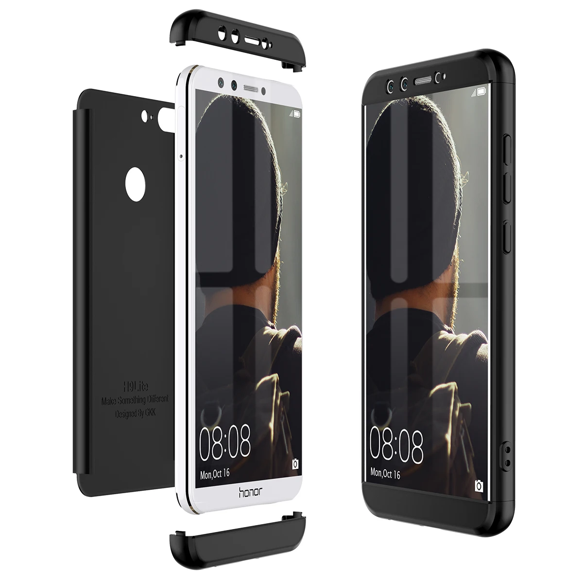 Luxury Hard PC Case For Huawei Honor 9 Lite Note 10 360 Bumper for 8X Max Shockproof Cases Cover Protect |
