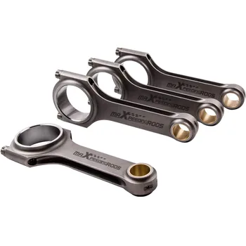 

Forged 4340 Connecting Rods For Alfa Romeo Nord 2000 Conrod 157mm TUV Shot Peen Pleuel Bielle 800HP Genuine 3/8" ARP 2000 bolts