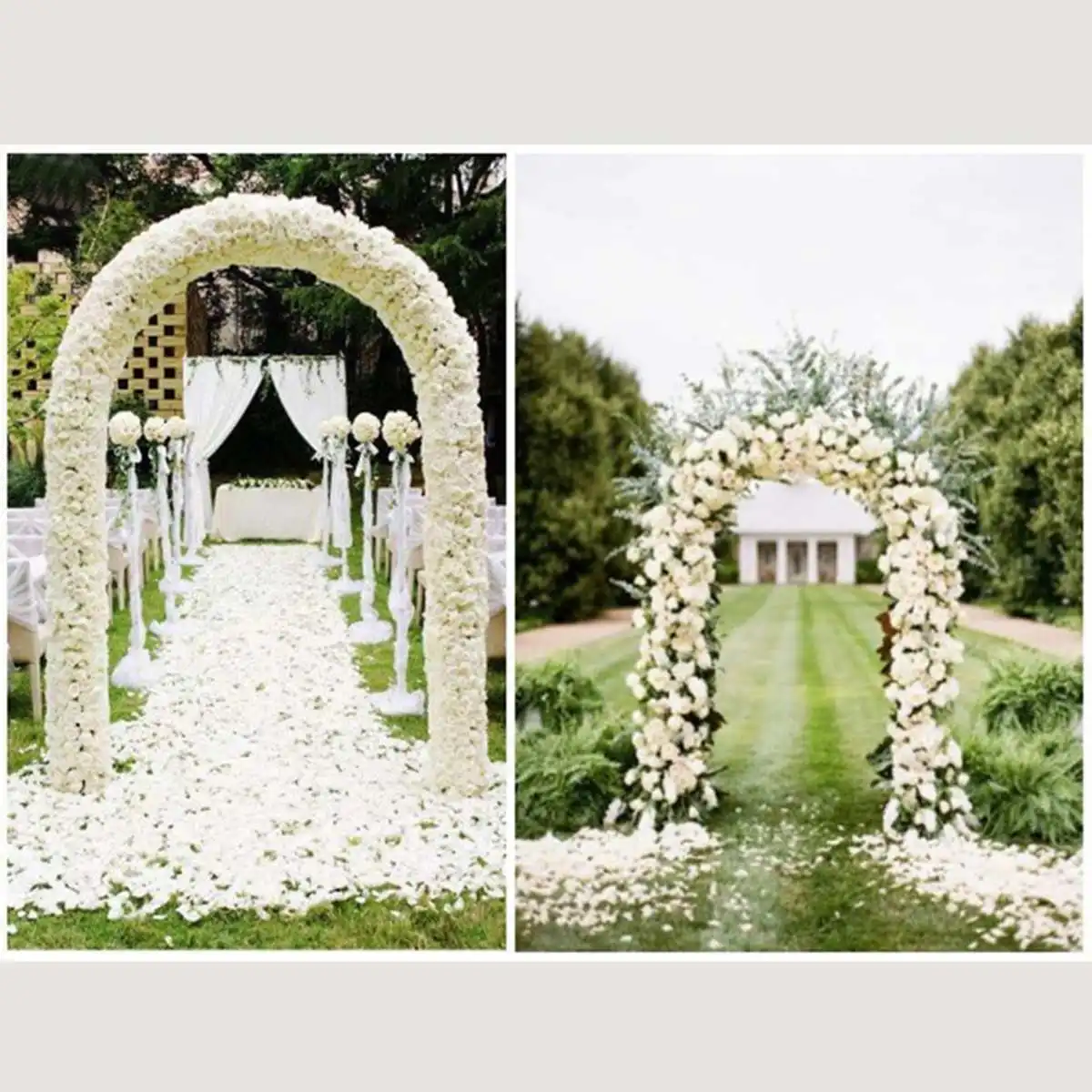 

Iron Wedding Arch Decorative Garden Backdrop Pergola Stand Flower Frame For Marriage birthday wedding Party Decoration DIY Arch