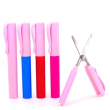 Креативная ручка, Студенческая портативная безопасная ножничная ручка для моделирования, ножницы для резки бумаги, сделай сам, художественные офисные школьные принадлежности, канцелярские принадлежности