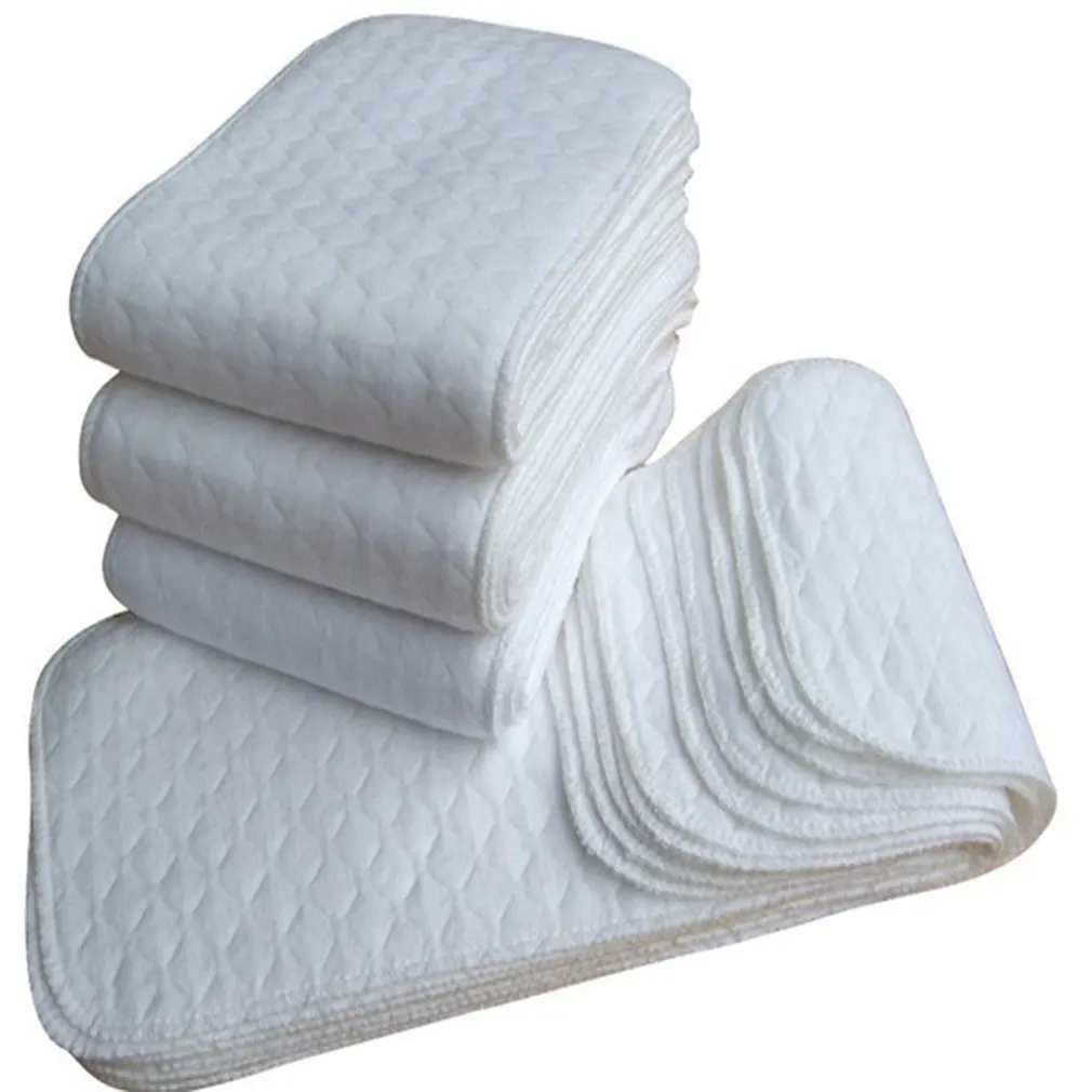 

Disposable Baby Diapers Biodegradable Bamboo Eco Pure Cotton Diapers Breathable Soft Baby Nappy Liners