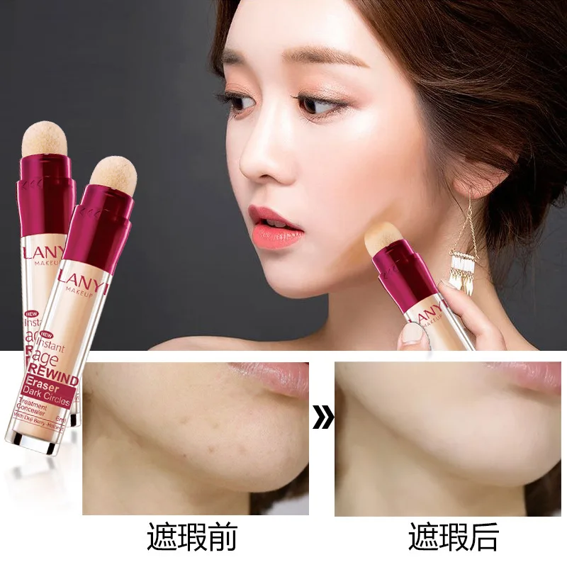 

Face Foundation Eraser Concealer Pen Rotary Sponge Air Cushion Dark Eyes Corrector Cosmetic Makeup Contour Concealers Stick