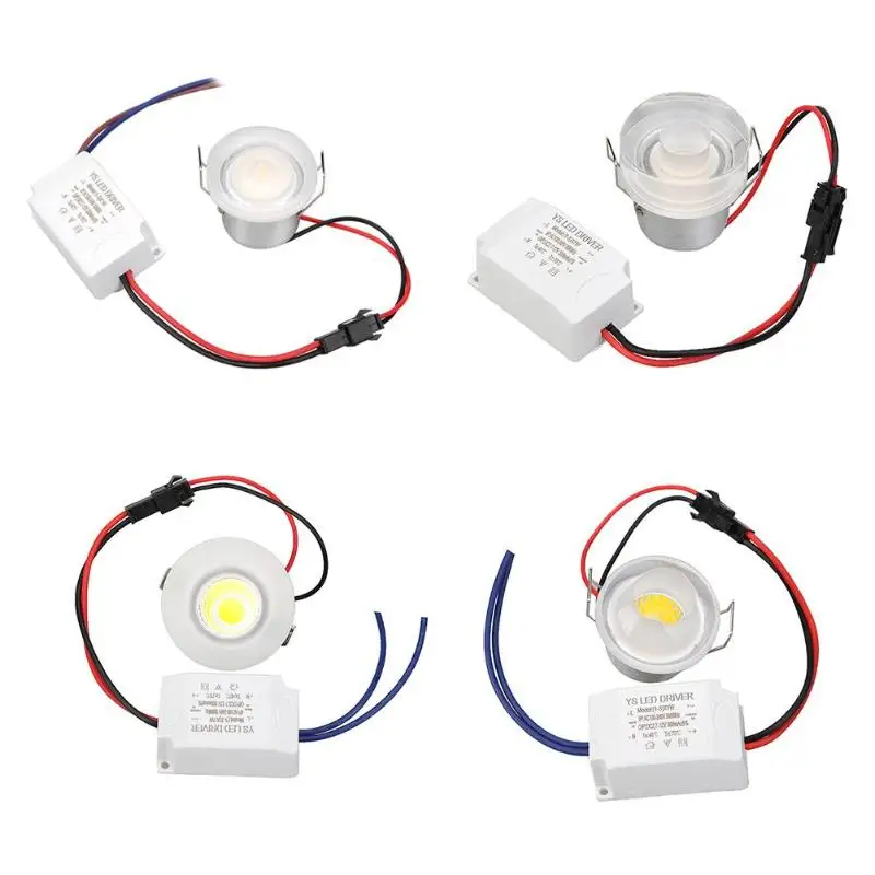 

1W LED Downlight Recessed Spot Light Ceiling Lamp for Home Display Case