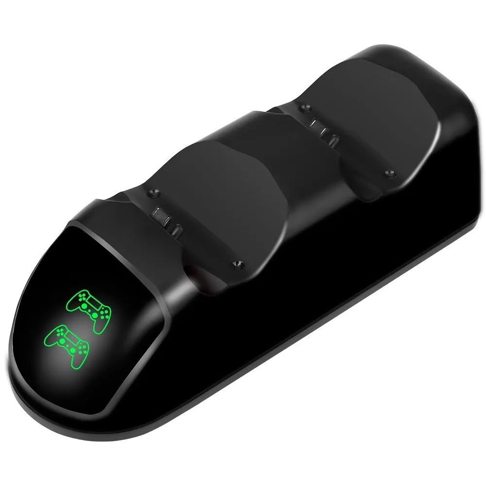 USB станция OSTENT со светодиодной подсветкой и двойным зарядным устройством для