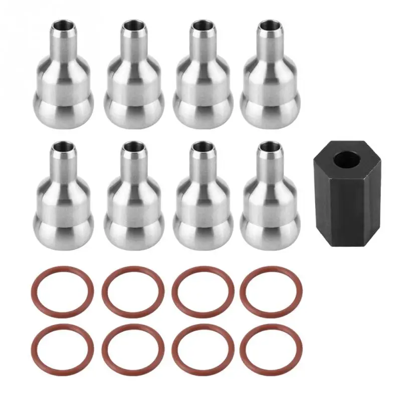High Pressure Oil Rail Ball Tube Repair kit /& TOOL /& ORINGS For 03-10 Ford 6.0L