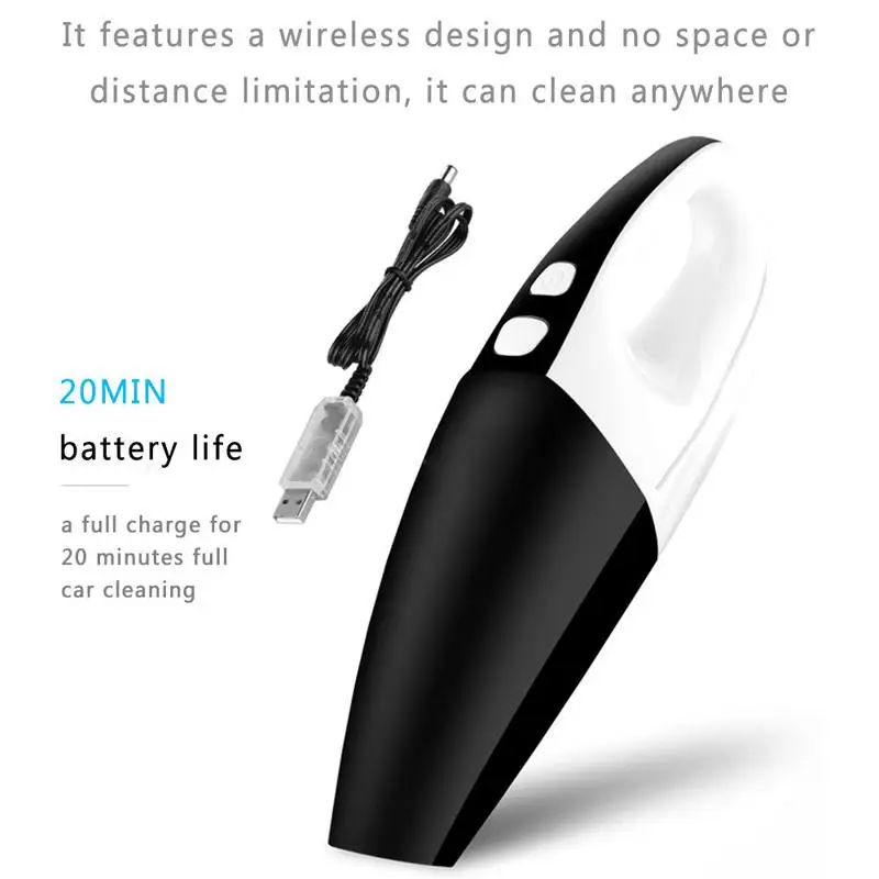 75W/120W New Car Handheld Vacuum Cleaner Wireless High Power Mini Wet And Dry Dual Use Portable | Автомобили и мотоциклы