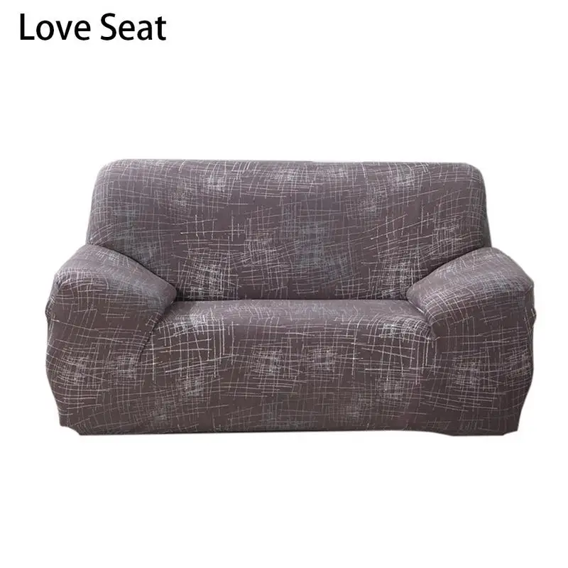 buy Pure Color Stretchy Slipcover Chair Single Double Three Seat Sofa Cover Elastic Sofa Case Anti dust Sofa Protection Cover
