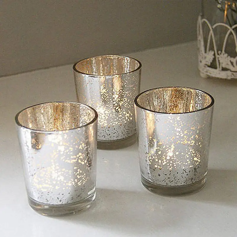 

Glass Candle Holders Decor Candle Cup For Home Christmas Parties Wedding Decoration