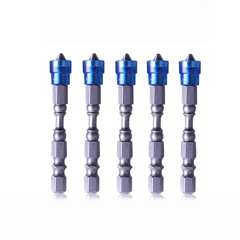 

5pcs PH2 Magnetic Screwdriver Bit Anti-Slip Steel Electronic Screw Driver Set 65mm Hex Shank Single Head Power Tools
