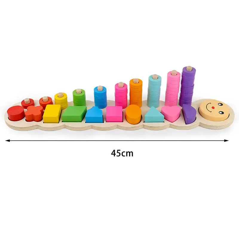 Baby Brain Development Toys Montessori Match Toy Geometric Sorting