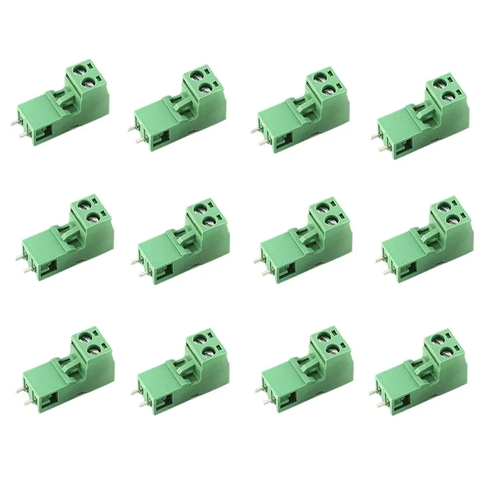 

BMBY-12Pairs 2 Straight Pin PCB Mount Screw Terminal Block Kit for Arduino PCB Shield, AC 300V 15A(IEC)/10A(UL),5.08mm Pitch,P