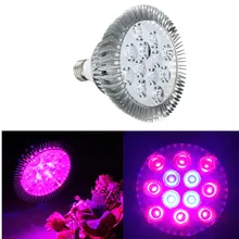 Светодиодная лампа для выращивания растений с питанием от источника Фито лампа E27 36 Вт Настенный светильник Led синий+ красный для завод 220 V светать красные, синие светодиодные лампы для роста растений Фито лампа