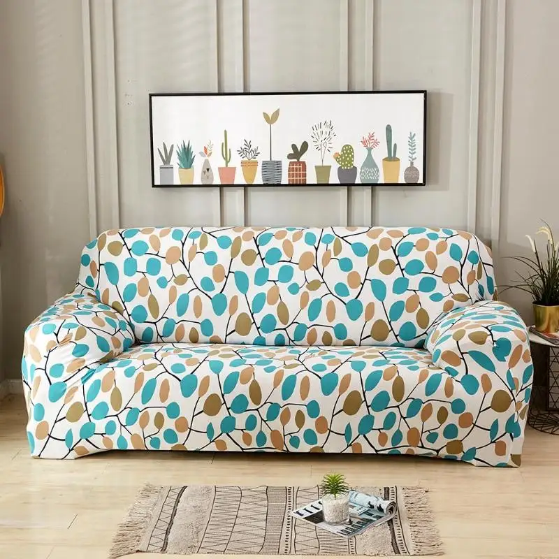 

1PC Elastic Sofa Tight Wrap All-inclusive Slip-resistant Sofa Cover Elastic Sofa Towel Single/Two/Three/Four-seater