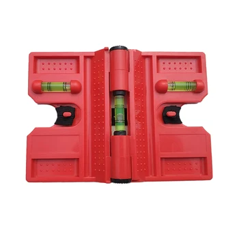 

BHTS-Foldable Cylinder Magnetic Level High-Precision Pipeline Mini Spirit Bubble Level For Pipe Wooden Pillars Installation