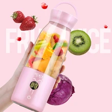 Egogo электрическая соковыжималка чашка Мини Портативный Usb Перезаряжаемый блендер чайник шейкер соковыжималки фруктовый апельсин экстрактор 6 листьев лезвие