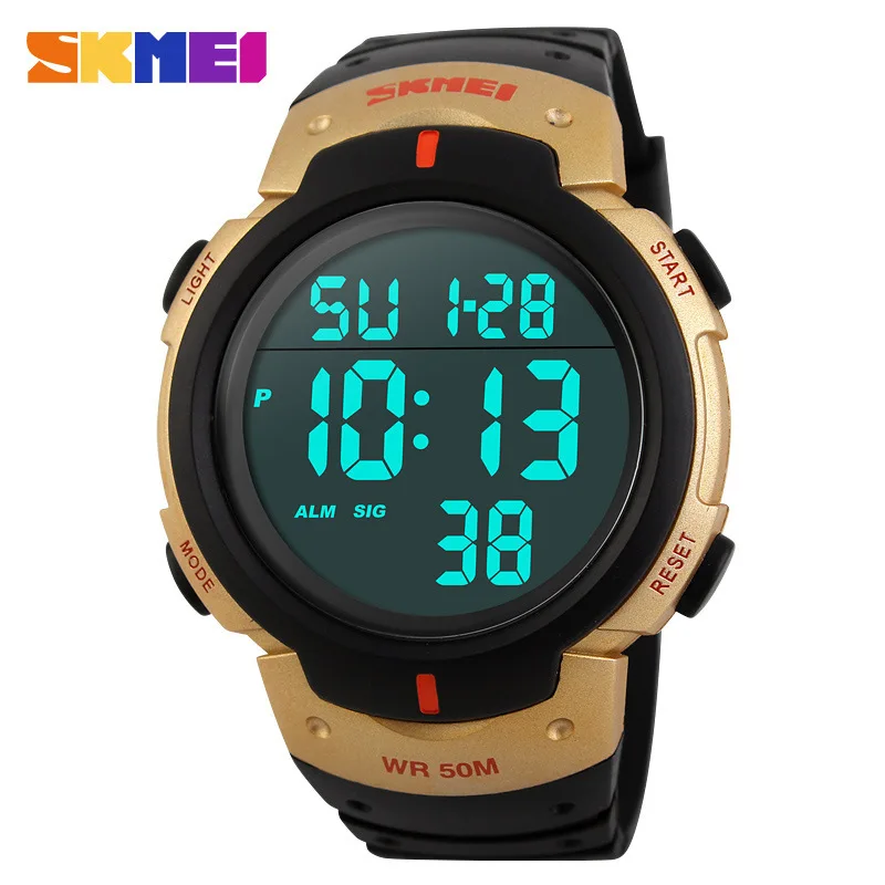 

Multi-Function Electronic Watch Men's Luminous 50 Meters Waterproof Outdoor Sports Running Cycling Watch Trend Student Table