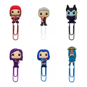 

1pcs Hot Movie Figure Bookmarks for Books Stationery Paper Clips for School Teacher Office Supplies Kids Birthday Party Gift
