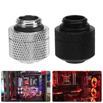 

VODOOL Water Cooling Fittings G1/4 External Thread 9.5X12.7mm Soft Tube Connector Adapter For PC Computer Water Cooling System