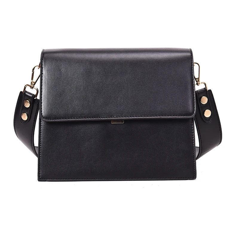 

Women Bag Leather Handbags Fashion Brand Simple Flap Designer Ladies Shoulder Crossbody Bags High Quality Female Messenger Bag