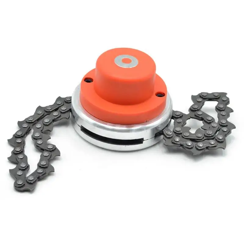 Lawn Mower Trimmer Head Chain Brushcutter for Garden Grass Brush Cutter Tools Parts Gardening Tools Trimmer Head Chain