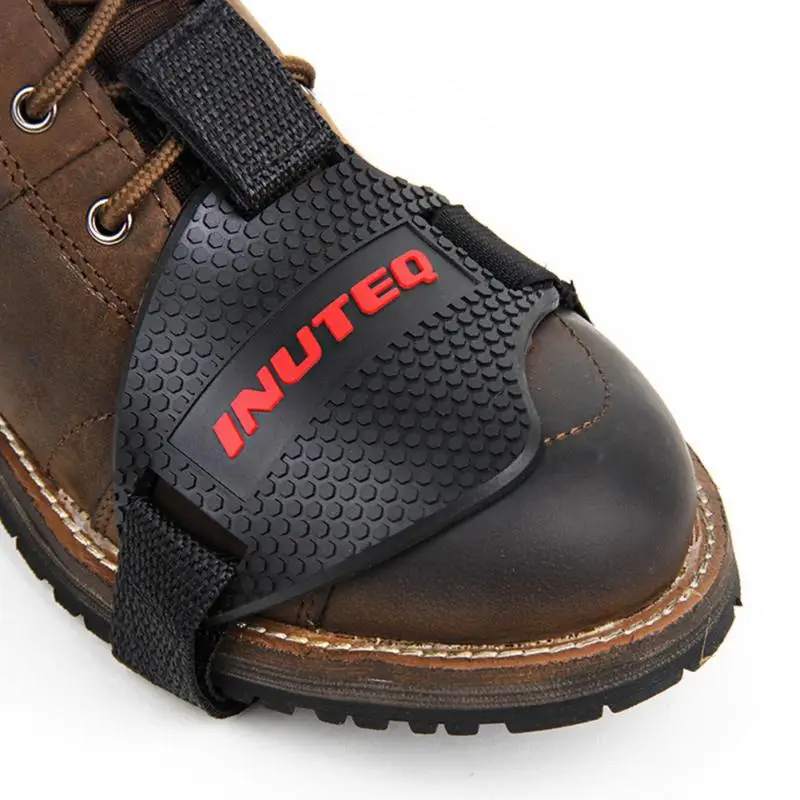De zapatos de protección de la motocicleta palanca de cambios zapato botas de moto arranque cubierta protectora de cambio de engranaje de accesorios