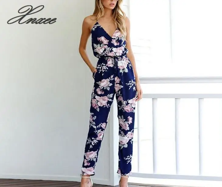 floral summer jumpsuit