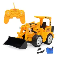 Бульдозер модель грузовика дистанционное управление инженерные автомобиль Радиоуправляемый автомобиль Развивающие игрушки подарок на день рождения для д