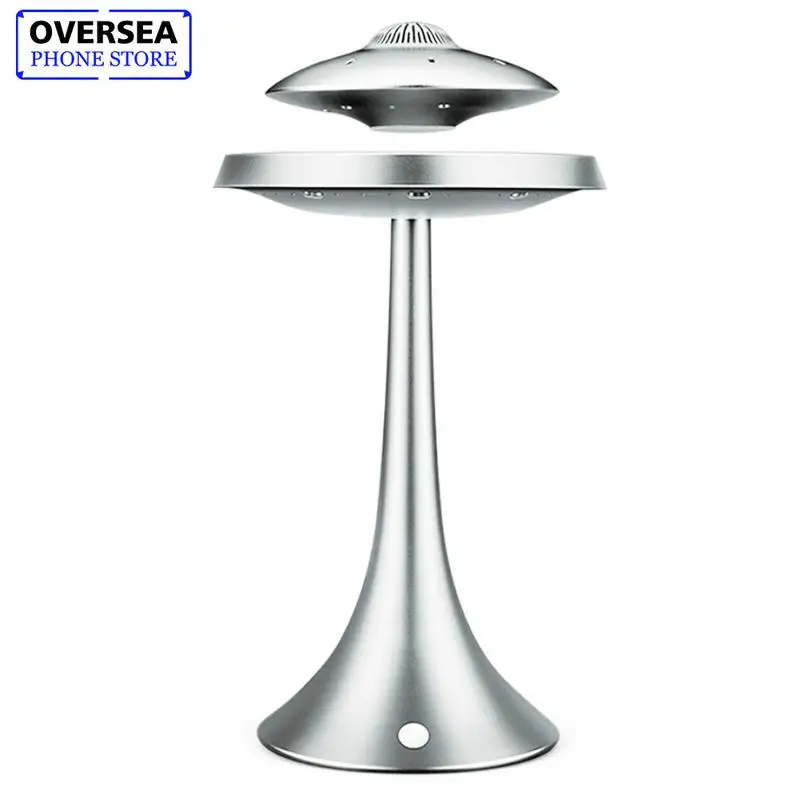 

UFO Speaker Magnetic Suspension Colorful Lights Wireless Bluetooth Flying Saucer Subwoofer Portable Audio & Video Accessories