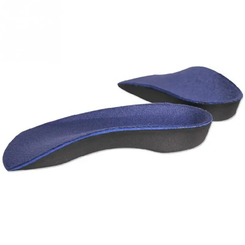 Unisex Insoles Foot Arch Half Pad Correction 3/4 Orthotic Arch Support Insole Shoe Cushion Pad Running Feet Pronation Fallen