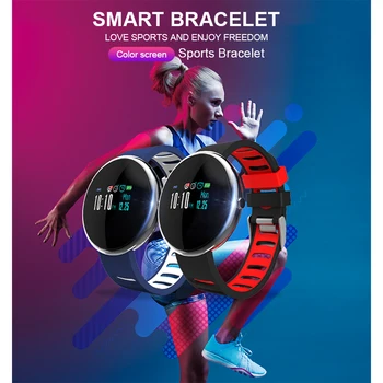 

I10 Smart Bracelet Sleep Blood Pressure Heart Rate Monitor Pedometer Fitness Activity Tracker Sports Smart Wristband for Android