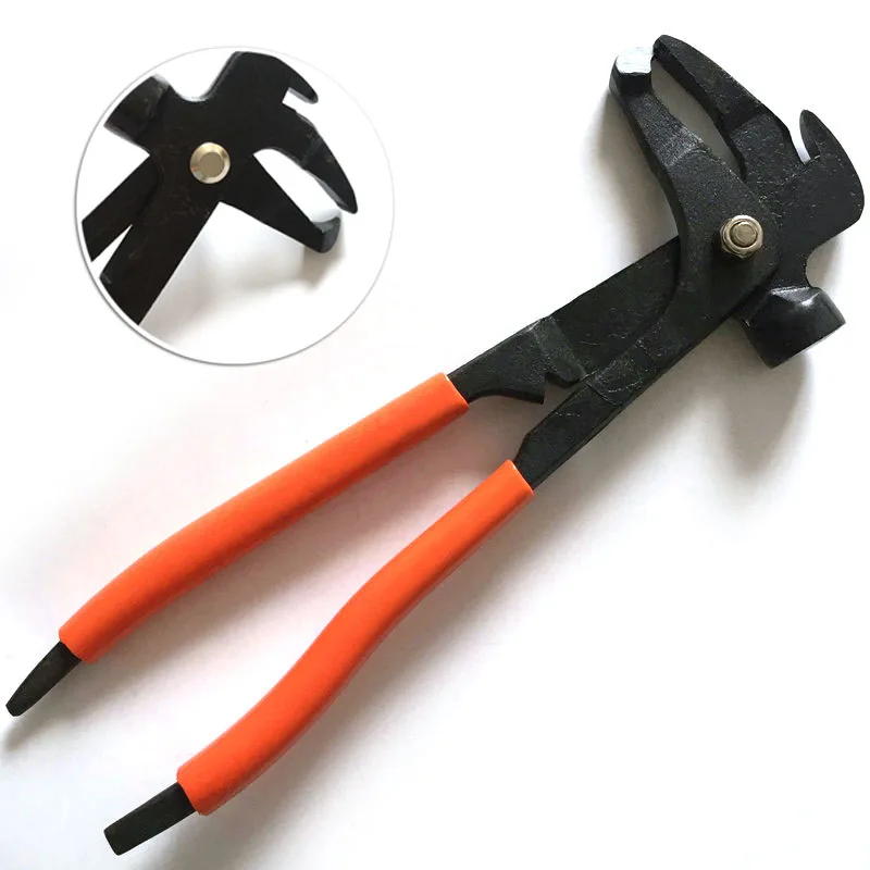 

23.5 * 9.5cm Red+Black Aluminum alloy Heavy Duty Wheel Weight Plier Hammer Tool Tire Balancer Changer For Car Repair