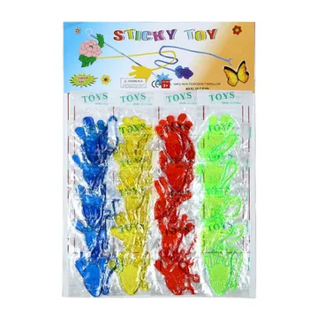 

2018 Novelty sold around children's intelligence toys school feel sticky Telescopic sticky hand Palm Wall sticky toys pasty