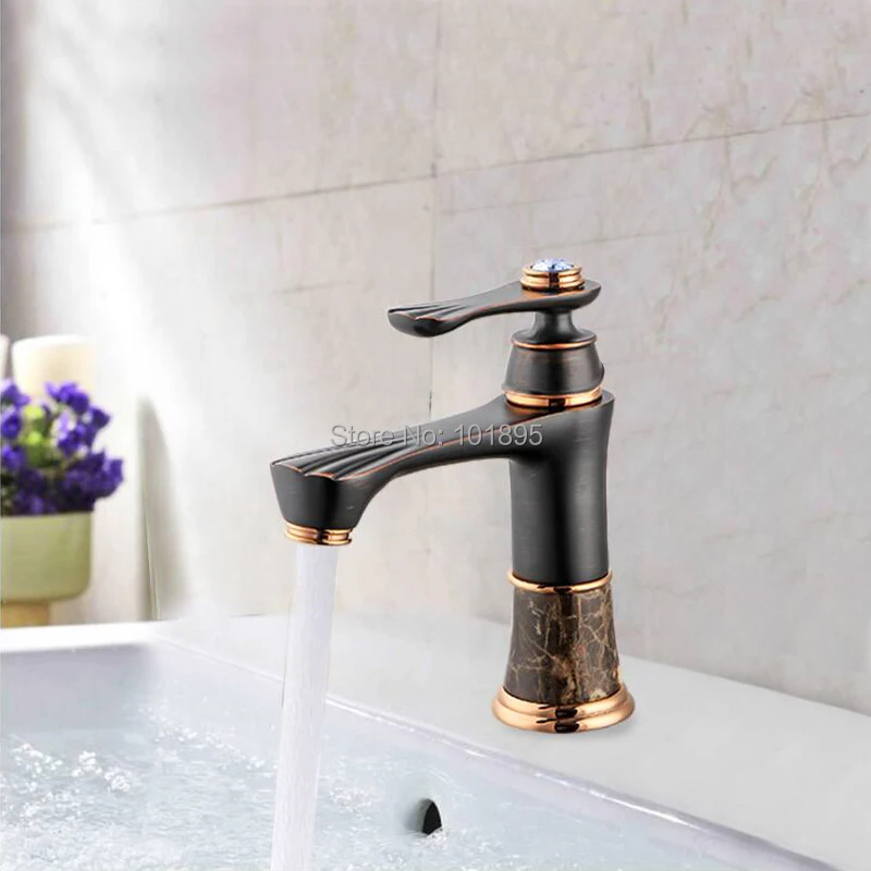 

Brass Material ORB Color Cold & Hot Water of Fashion Basin Tap