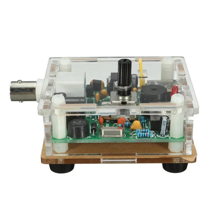

1pc Assembled S-PIXIE CW QRP Super Shortwave Radio Transceiver 7.023Mhz with Case Kits