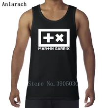 Музыка диджей Мартин Гаррикс жилет буквы унисекс Одежда сумасшедшая мужская майка дизайн с круглым вырезом забавная Повседневная Anlarach Летний стиль
