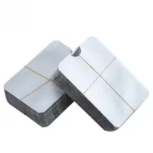 10 шт паспорт алюминиевый удобный RFID защитный чехол для карт прочный держатель для карт