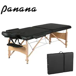 Panana складной красота кровать Professional переносной спа массажные столы с мешком мебель для салона деревянный быстро доставить