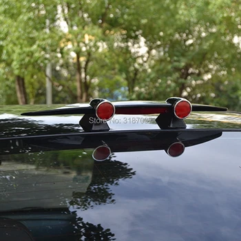 

Car Accessories Universal Spoiler Mini Spoiler Wing Rear Spoiler Small Airplane Empennage Model Without Perforation 1Pcs