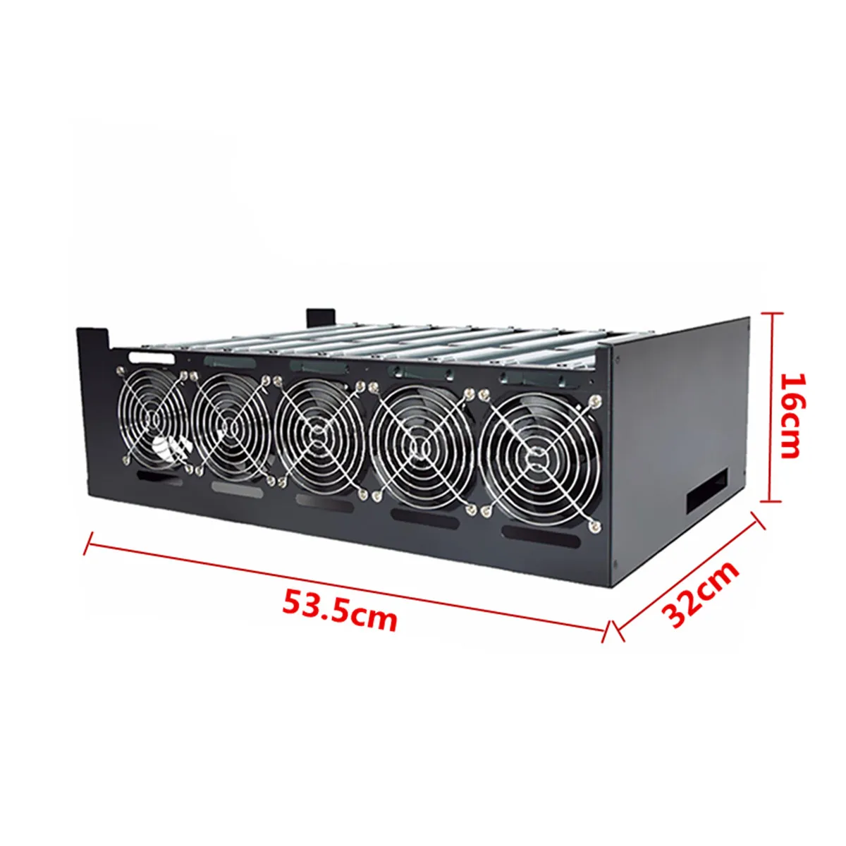 Brand New Crypto Coin Open Air Miner Mining Frame Rig Graphics Case For 9 GPU ETH BTC Horizontal Computer Server Machine Chassis Brand New Crypto Coin Open Air Miner Mining Frame Rig Graphics Case For 9 GPU ETH BTC Horizontal Computer Server Machine Chassis