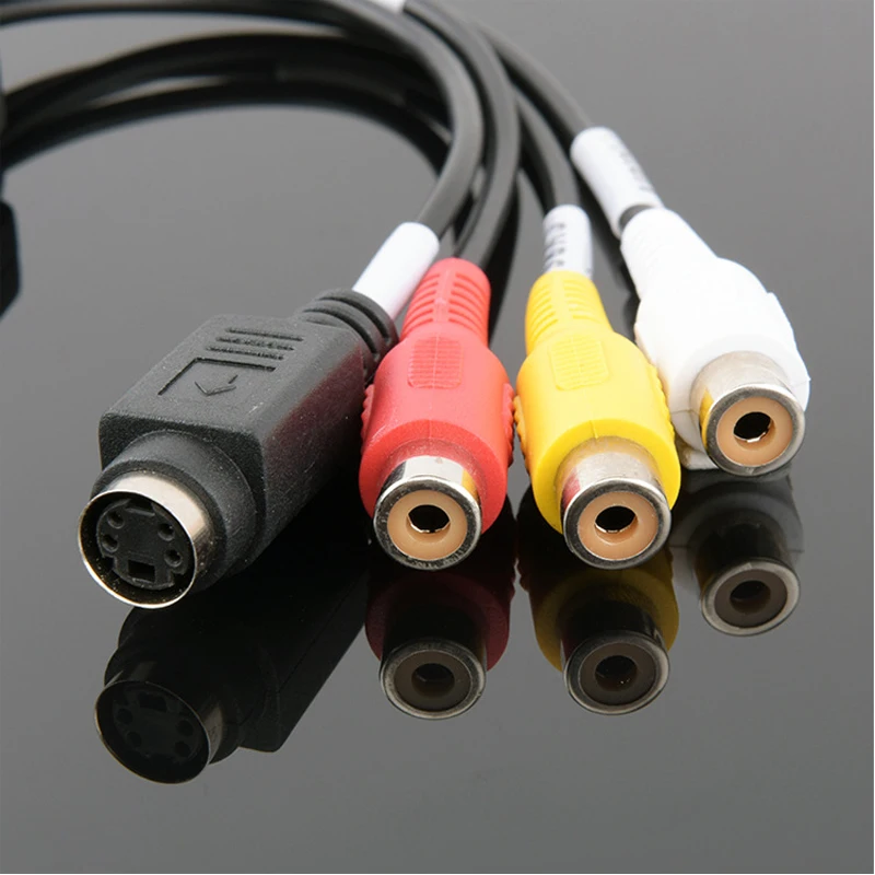 Адаптер видеозахвата Easycap с USB 2 0 4 канальная видеокарта TV DVD VHS 4CH DVR поддержкой Win10 и