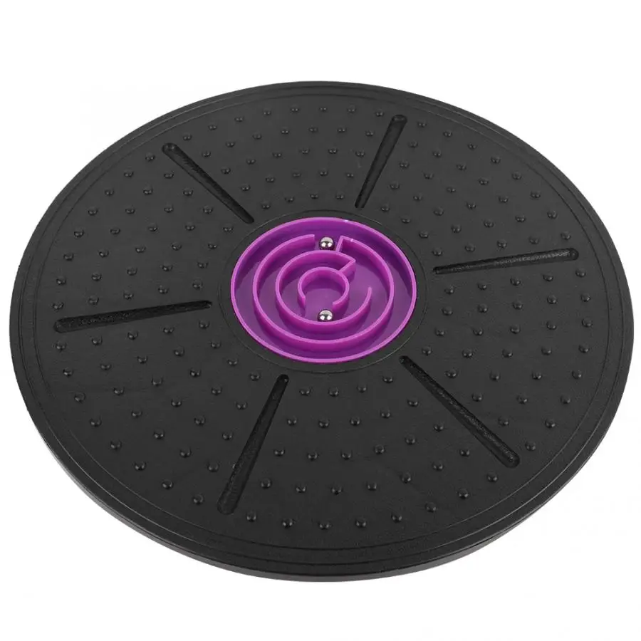 

Purple Labyrinth Wobble Balance Board Yoga Training Fitness Exercise Stability Disc Purple Labyrinth Wobble Balance Board Yoga