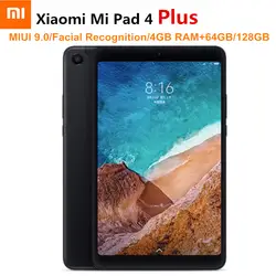 Xiaomi mi Pad 4 плюс г Phablet 10,1 ''mi UI 9,0 Qualcomm Snapdragon 660 64 Гб/128 ГБ распознавания лиц 13MP Cam Двойной Wi Fi планшеты