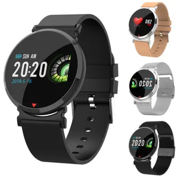 

0.96 Inch Color Screen Bluetooth Watch Waterproof Sport Smart Watch Blood Pressure Heart Rate Monitor for iOS Android 30A13