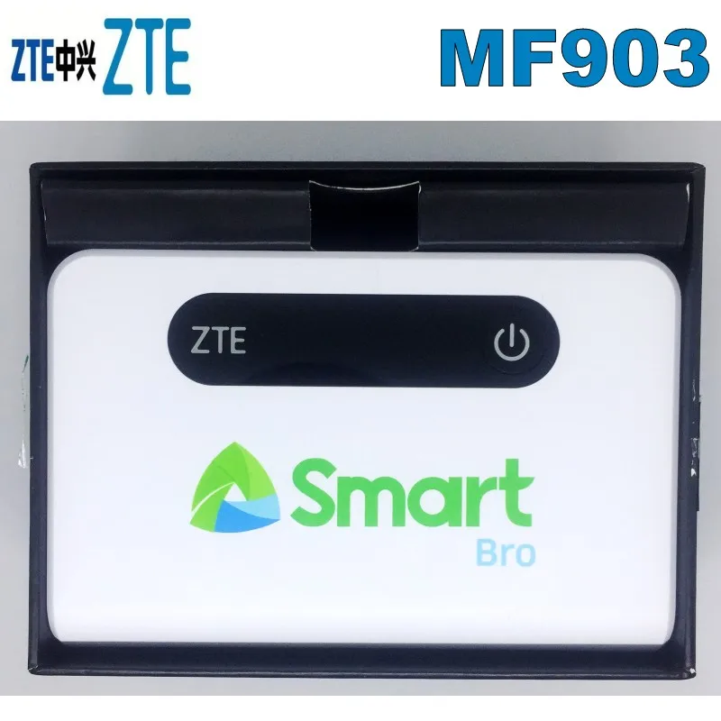 10 шт. разблокированный zte MF903 4G LTE Карманный wifi-роутер с 5200 мАч банк питания с портом Lan 4G маршрутизатор полоса 28