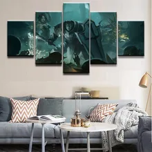 Decor Picture Canvas Print Painting Wall Art Poster Modern 5 Panel Crusader Diablo III Reaper Of Souls Witch Doctor For Bedroom Decor Picture Canvas Print Painting Wall Art Poster Modern 5 Panel Crusader Diablo III Reaper Of Souls Witch Doctor For Bedroom