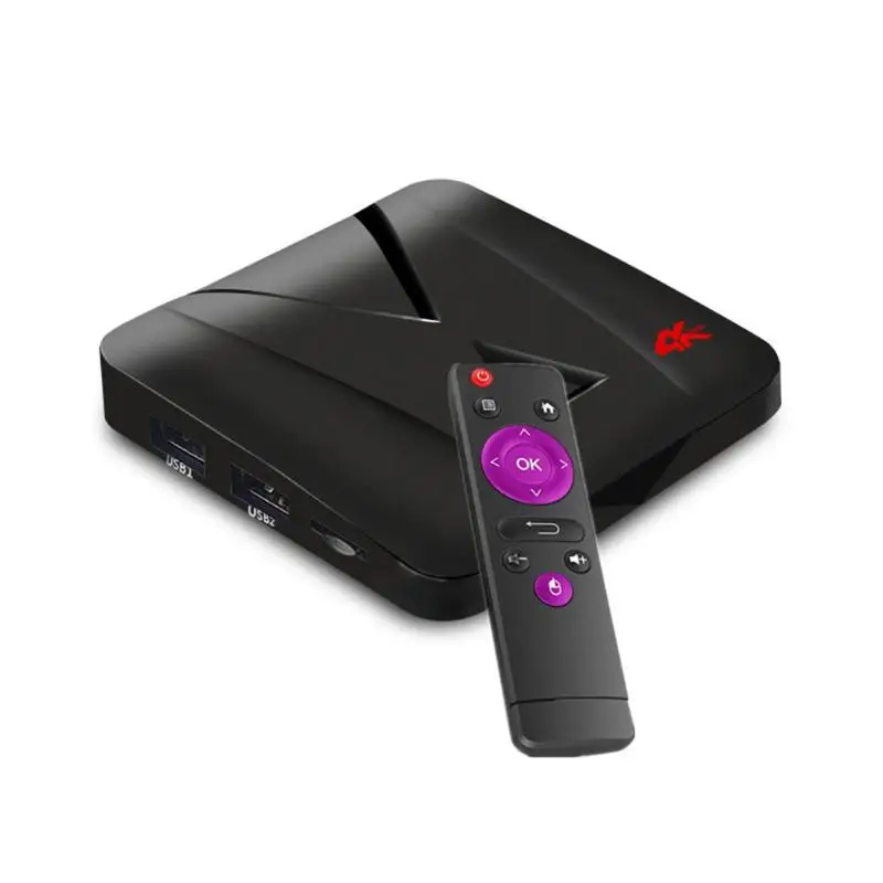 

Mini TV Box RK3328 Quad Core Android 9.0 2GB RAM 16GB ROM HDTV Smart TV Set Top Box 4K 3D WiFi H.265 Media Player
