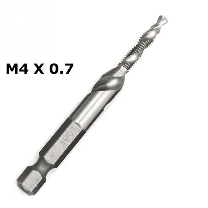 1/4 ''Шестигранная HSS высокоскоростная стальная резьба спиральный винт M8 M10